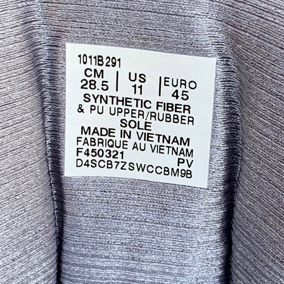 Asics​ Gel Kayano 28 Running Trainers Shoes Silver & White Platinum Mens Size 11 - Picture 12 of 12